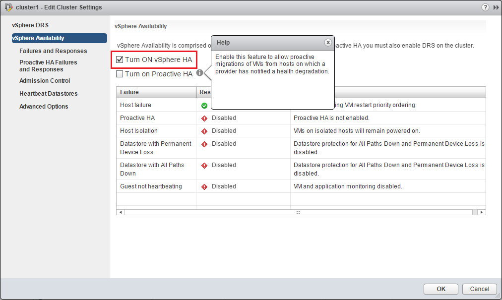 How To Configure An Ha Vmware Cluster