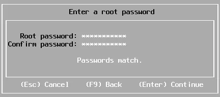 Configuración de una contraseña de root para ESXi