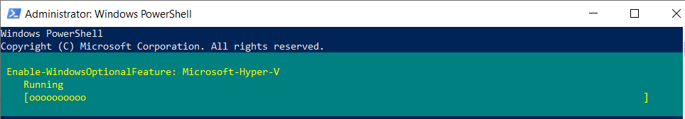 After the installation operation is complete, reboot the system to adopt all changes.