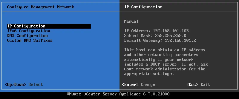 The basic management interface of vCenter Server Appliance that is based on the Photon OS
