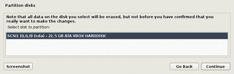 How to install Kali Linux on VirtualBox – disk partitioning