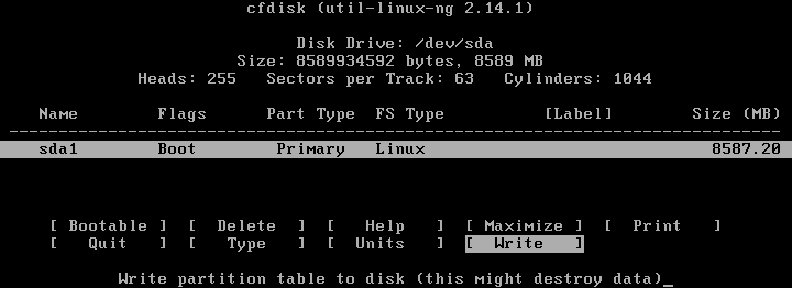 Install Android on VMware – write changes to the disk