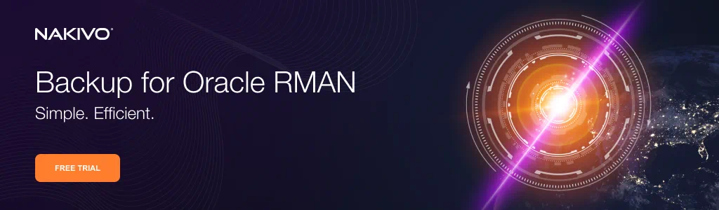 Backup for Oracle RMAN