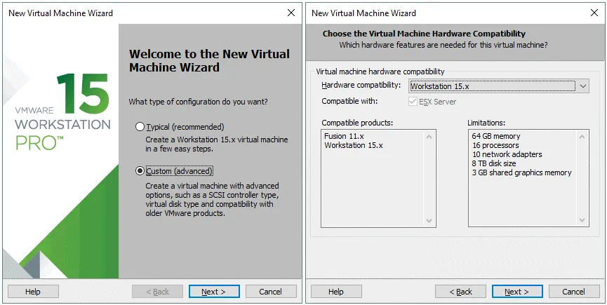 Building-a-VMware-vSphere-7-home-lab–creating-a-new-VM
