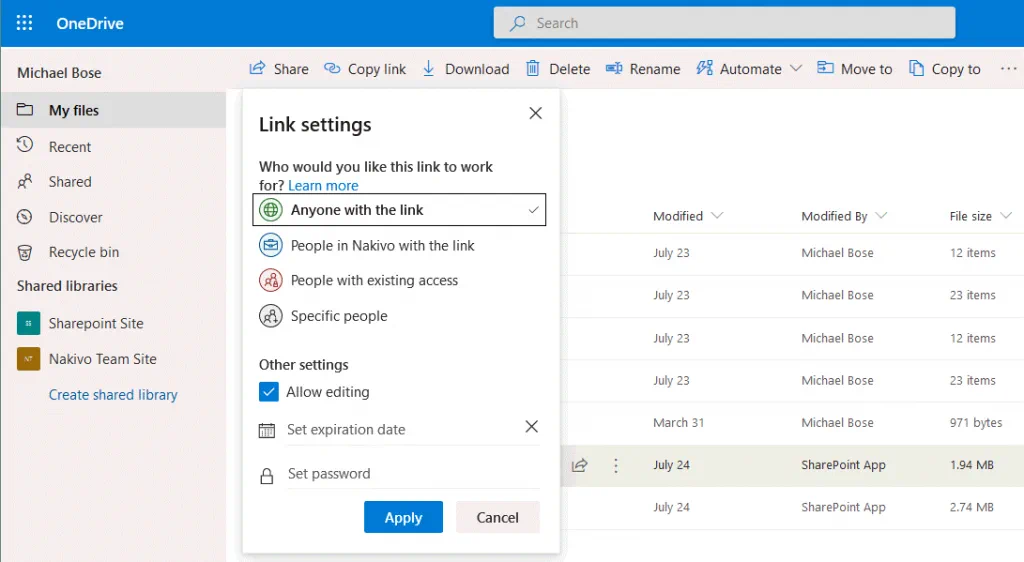 OneDrive-vs-Google-Drive-OneDrive-sharing-options