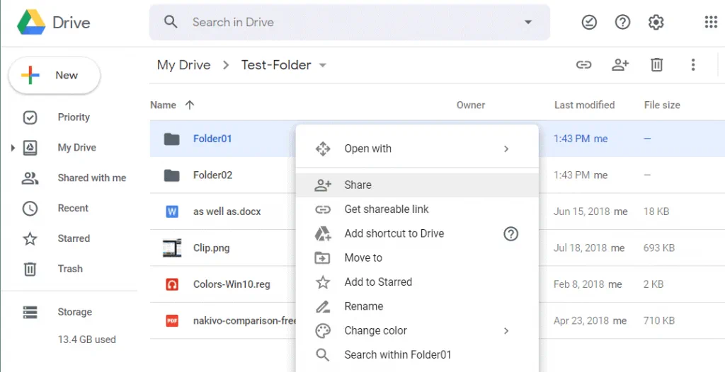 OneDrive-vs-Google-Drive-sharing-files-in-Google-Drive