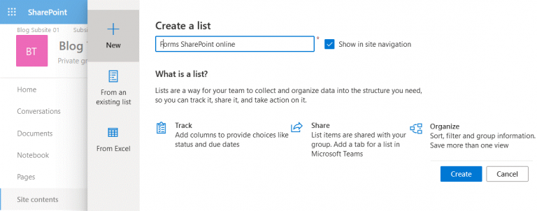 How to Create Forms in SharePoint Online