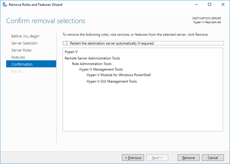 How to Uninstall or Disable HyperV in Windows