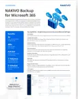 NAKIVO Backup for Microsoft 365 solution brief