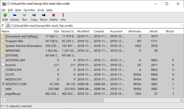 You can browse vmdk file contents by opening a file in 7-zip in Windows