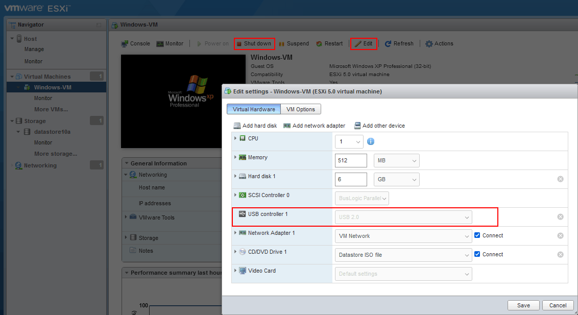 Un controlador USB debe estar presente en una máquina virtual para transferir archivos a la máquina virtual con una unidad flash USB