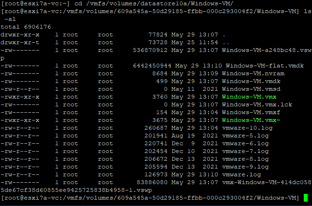 Localización de un archivo de configuración VMX de la máquina virtual para habilitar un portapapeles compartido