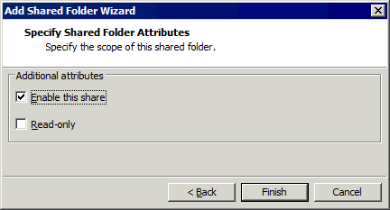 VMware sharing folder in VMware Workstation and enabling this share