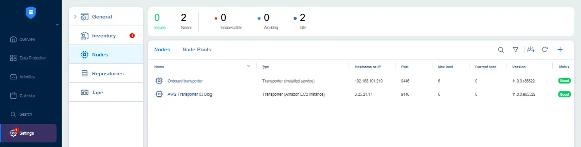 The AWS Transporter for Microsoft 365 backup to Amazon S3