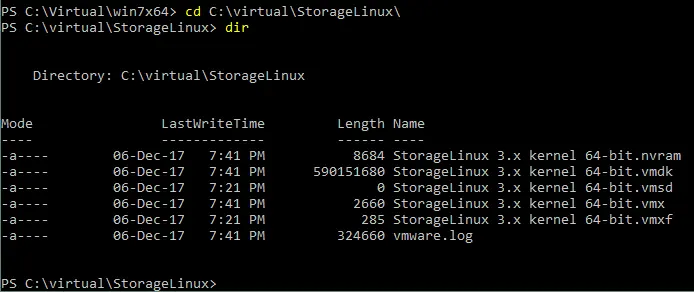 Viewing VMware VM files