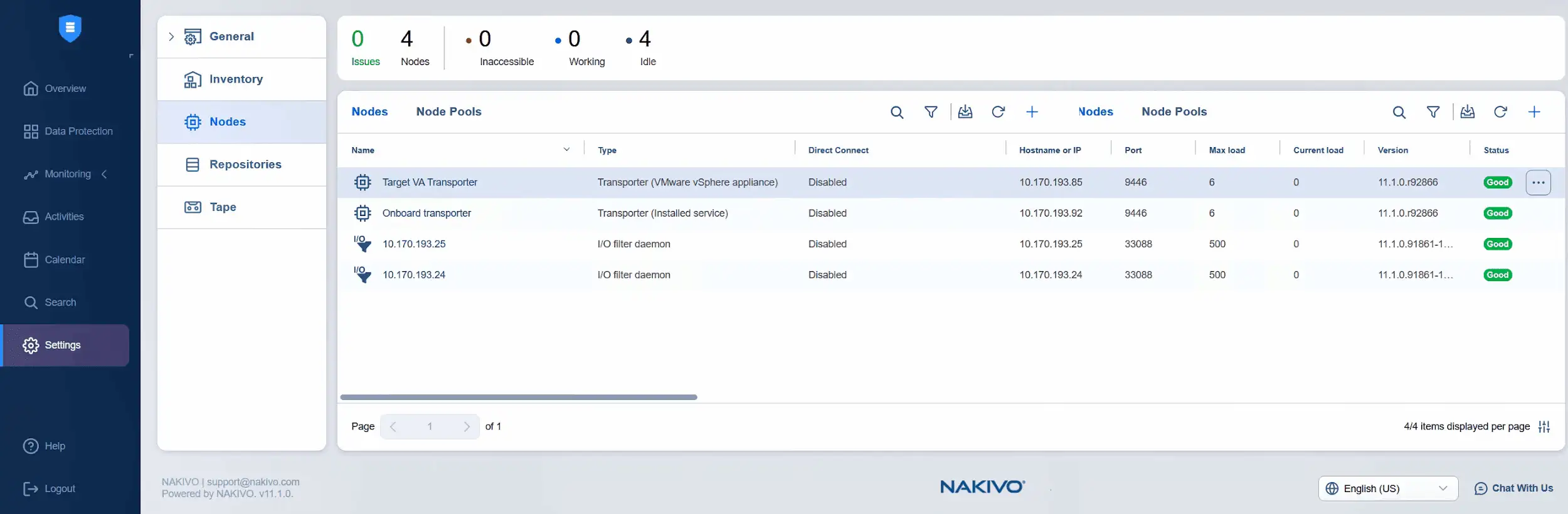 Transporter added successfully
