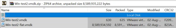 The downloaded zip archive